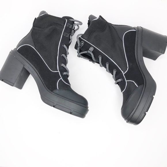 Rocket Dog Last Kara ankle lace up moto boots - Picture 2 of 10